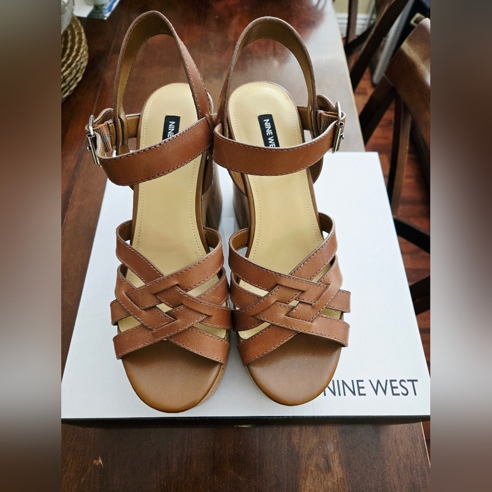 Nine West Leather Sandals